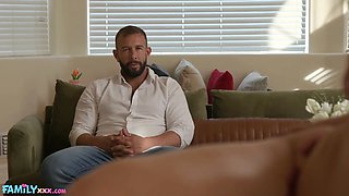 FamilyXXX - MILF Stepmom Wants It In Her Tight Wet Ass (Bubblez Bankz)
