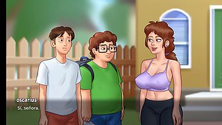 3d sleeping mom, summertime saga all, sleep