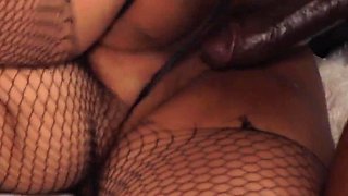 Thick Bubble Butt Cutie Sunny Bunny Takes Big Monster Black Dick