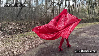 Latex Superhero Miss Fetilicious