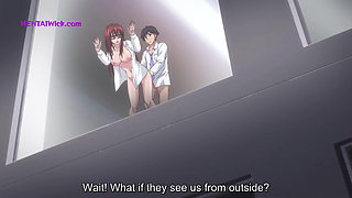 ''Workplace Secrets'' My Innocent Coworker Got Soaked on the Desk - Hentai Anime