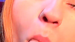 Teenager in Stockings Sucks Dick and Fucks My Young Pussy, Vampire Cumming