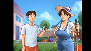 Hot step mom Lanagameplays shows off her perfect body in a steamy scene