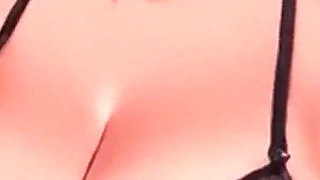 Sexy Big Tits Bouncing and Teasing! Latex Outfits Try on