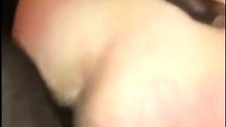 Black Cock Breeds Willing Bareback Slut