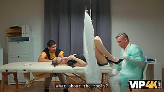 VIP4K. Doctor Steve cured my little pussy very quickly ft. Steve Q: Porn