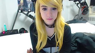 Emo Teen Becka Solo Webcam Masturbation Porn
