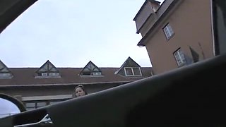 PublicAgent Tiny women fucked by a stranger in his car