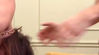 First Double Penetration! DP and Big Prolapse by Cute Teen