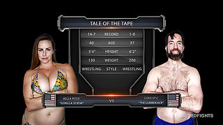Bella Rossi vs Chris Epic - Bella Looks To Continue Her Dominance