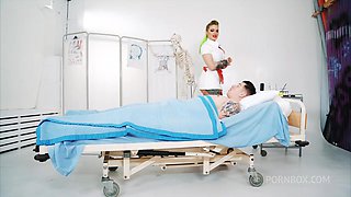 Tattooed Nurse Provides Anal Sex Therapy