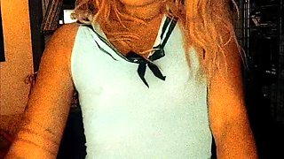 Blonde Slut Dancing