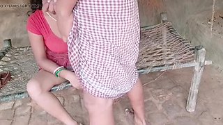 Desi Village Bahu Hardcore Fuck with Trilokinath - Horny Indian Wife Outdoor Sex