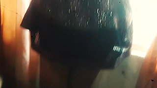 Stepmom Strips on the Bed for Me
