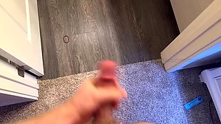 Hot Housewife Vera King Takes Huge Cumshot in Mouth While Gargling - Amateur POV