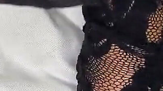 Lace Nylon French Pedicure
