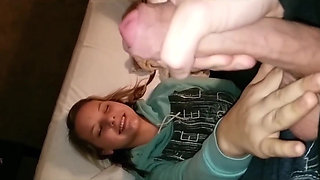 I Sucked Cock in the Morning and Fucked on the Couch Before Bed