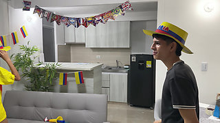 My Latina Best Friend Is Waiting for Me Without Panties and Bets Her Wet Pussy if She Wins Her Tea Special of the 2026 World Cup
