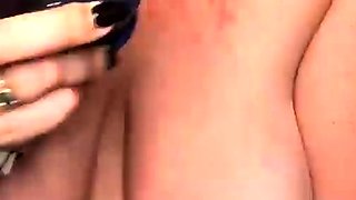 Great Big Boobs On Masturbating Redhead