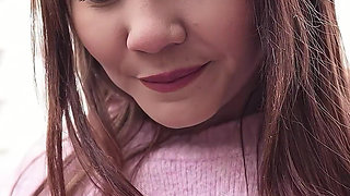 German Scout - Half Asia Latina Allison Sweet Pick up for Hard Casting Fuck