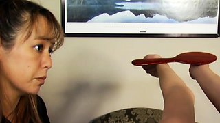 Teen amateurs spanking video