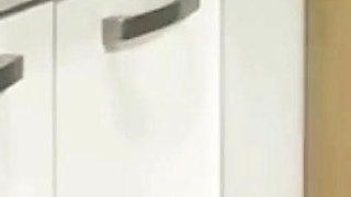 Fucking a Sexy Maid in the Kitchen When Her Husband Isn't Home