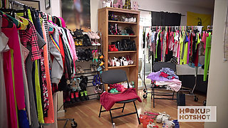 Bts - Skinny Karla Kush Is Horny for Bryan Gozzling's Rough Sex!