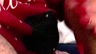What a Pleasure and What a Cumshot After a Good in Front of the TV