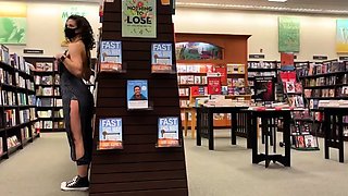 AMwednesday - flashing in a book shop