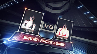Lily Lane Vs London River Female Wrestling