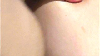 POV Tinder date gets her first anal fucked on camera