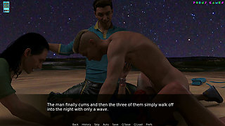 Paradise City by Twisted Arch - Beach Gangbang with Strangers, Overused Wife Filled with Cum to the Brim 9
