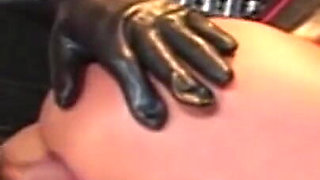 Cock and dildo in sexy ass