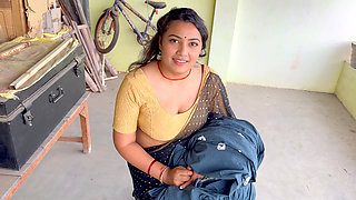 I went to bhabhi's house during summer vacation and enjoyed a lot with my lovely bhabhi, Full Hindi Viral Video
