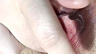 Close-up, Playing with a Pussy