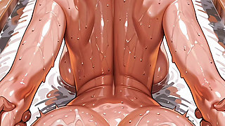 Lotion Hot Spring - A Story About Impregnating a Seductive Married Mom with Multiple Creampies