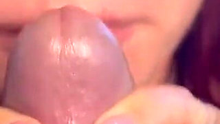 POV Dick Teasing with Licking and Playing with Dick Hole and Messy Cum