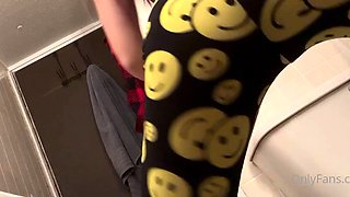 Amateur striptease and Solo masturbation