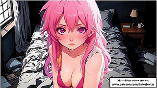 Joi Extreme, A Crazy Girl Ties You Up And Fucks You Non-stop. Hentai Role-playing With Spanish Voice