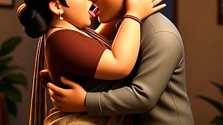 Romantic Indian Couple's Steamy Night In