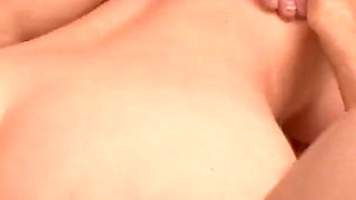 Busty tattooed Jennifer White masturbates and fucks with old cock