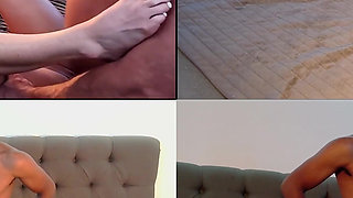 BBC and Bwc on MILF PAWG Interracial Threesome! Part 2