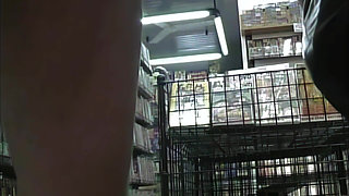 He Fucks the Saleswoman in the Sex Shop While Buying a Porn Dvd