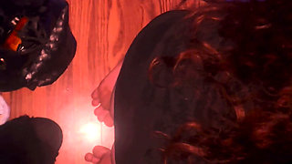 Redhead stepsister frozen in time