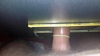 Glory Hole Masturbation Handjob
