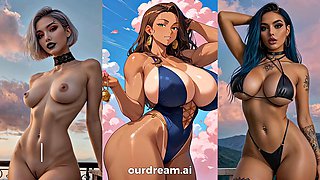 Katjas Steamy Pool Pound in Budapest Baths Threesome