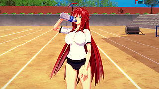 Rias Gremory Seduces Me and Invite Me to Fuck in the Gym - Dxd Ntr Madness Series