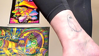 Smashing a Model Car with My Size 16 Feet