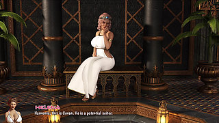 Harmonia Takes Conan’s Monster Cock in the Mehal - Huge Tits Crushed, Ass & Pussy Wrecked