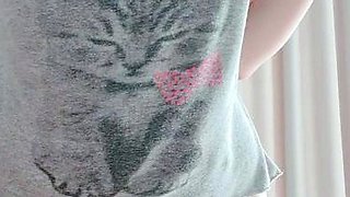 Amateur blonde teen solo dildo